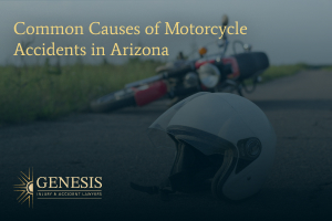 Common cauese of motorcycle accidents in Arizona